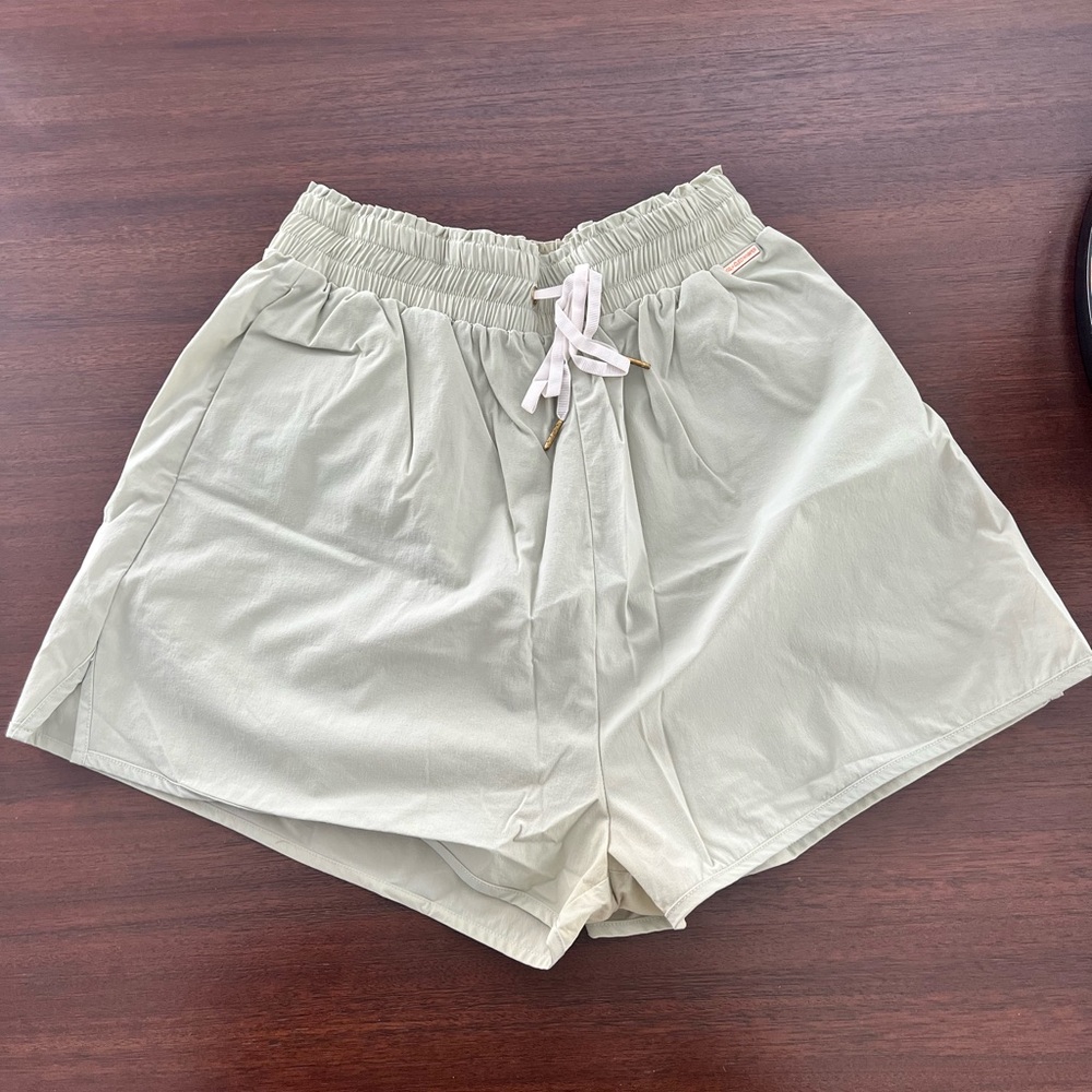 Cleo Harper Light Green Shorts